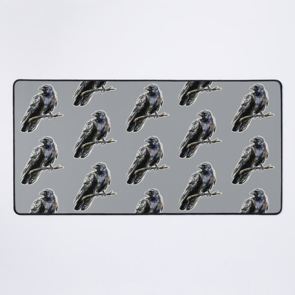 Item preview, Carrion Crow Watercolor designed and sold by PainAndBrushes.