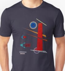 Mächtiges Rot. 1928 von Wassily Kandinsky Unisex T-Shirt