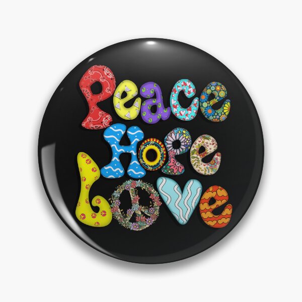 Item preview, PEACE HOPE LOVE HIPPY STYLE designed and sold by PeacefulArtUkr.