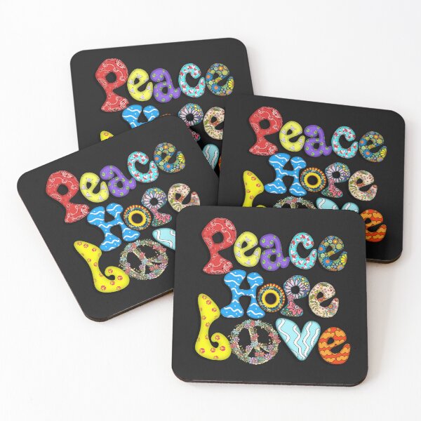 Item preview, PEACE HOPE LOVE HIPPY STYLE designed and sold by PeacefulArtUkr.