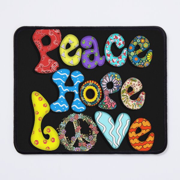 Item preview, PEACE HOPE LOVE HIPPY STYLE designed and sold by PeacefulArtUkr.