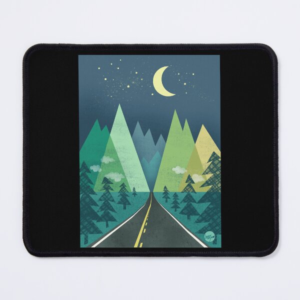 Item preview, the Lon Road at Night designed and sold by SochiKataji.