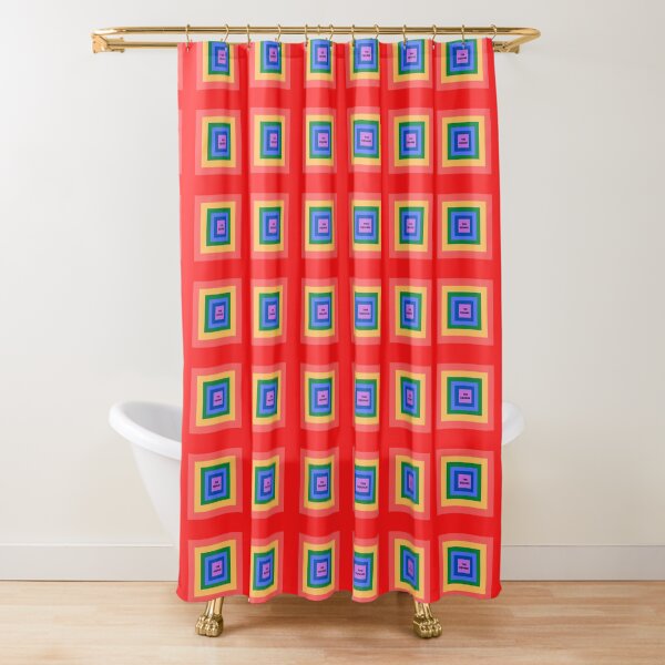THE SQUARE Shower Curtain