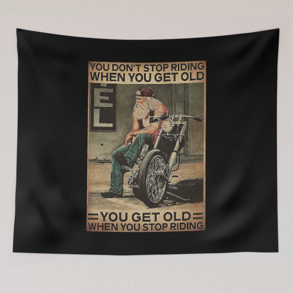 Item preview, Motorcycle You Get Old When You Stop Riding  designed and sold by AleehaZenger.