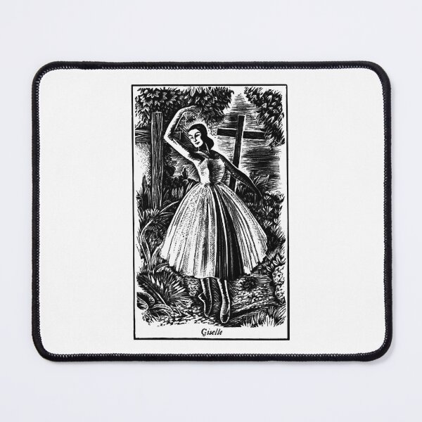 Item preview, Giselle Ballet woodcut print  designed and sold by rongkien37723.