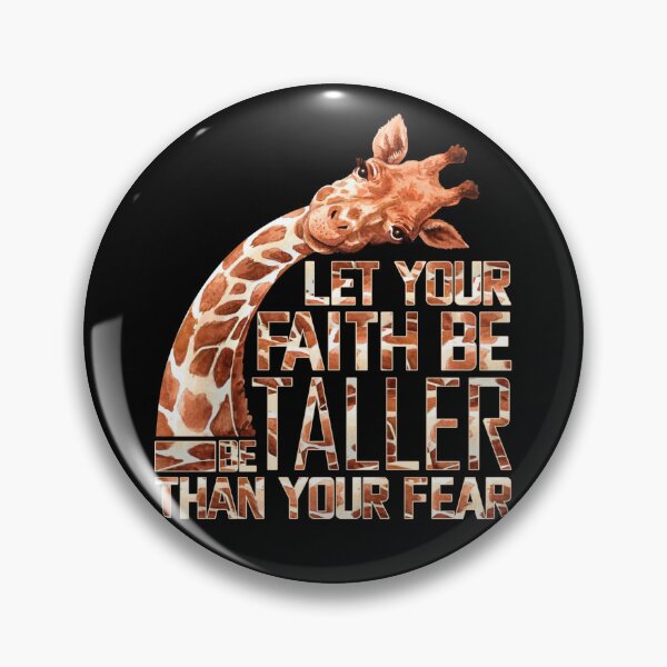 Item preview, Let Your Faith Be Taller Than Your Fear Giraffe designed and sold by alice12S56.