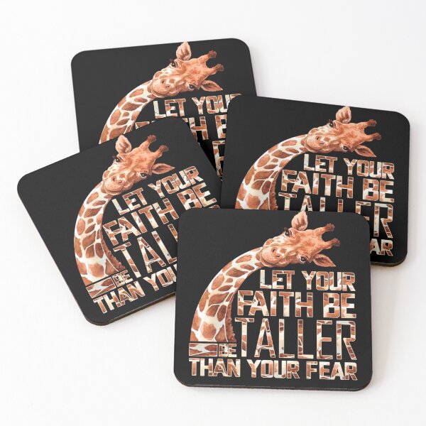 Item preview, Let Your Faith Be Taller Than Your Fear Giraffe designed and sold by alice12S56.