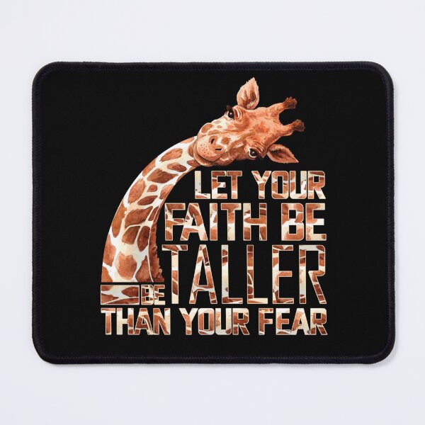 Item preview, Let Your Faith Be Taller Than Your Fear Giraffe designed and sold by alice12S56.