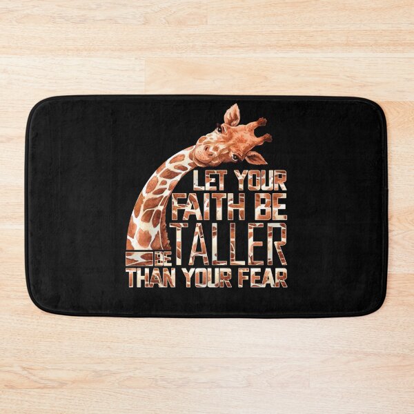 Item preview, Let Your Faith Be Taller Than Your Fear Giraffe designed and sold by alice12S56.