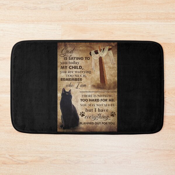 Item preview, Black Cat god is saying to you for cat lover   designed and sold by SaoirseNeid.