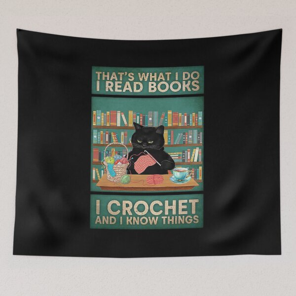 Item preview, Book Read Crochet that's what i do i read books i crochet and i know things designed and sold by KinstleHawa.