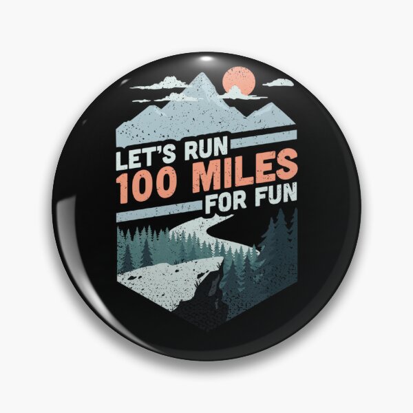 Item preview, Lets run 100 miles ultrarunning ultra trail runner  designed and sold by alice12S56.