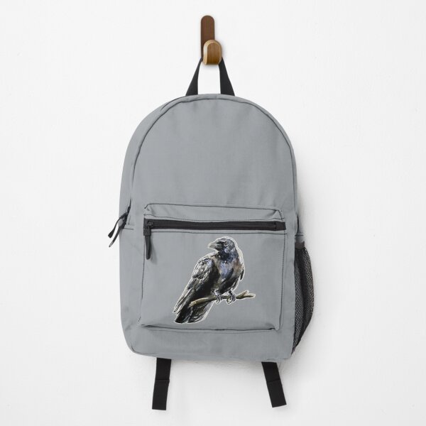 Item preview, Carrion Crow Watercolor designed and sold by PainAndBrushes.