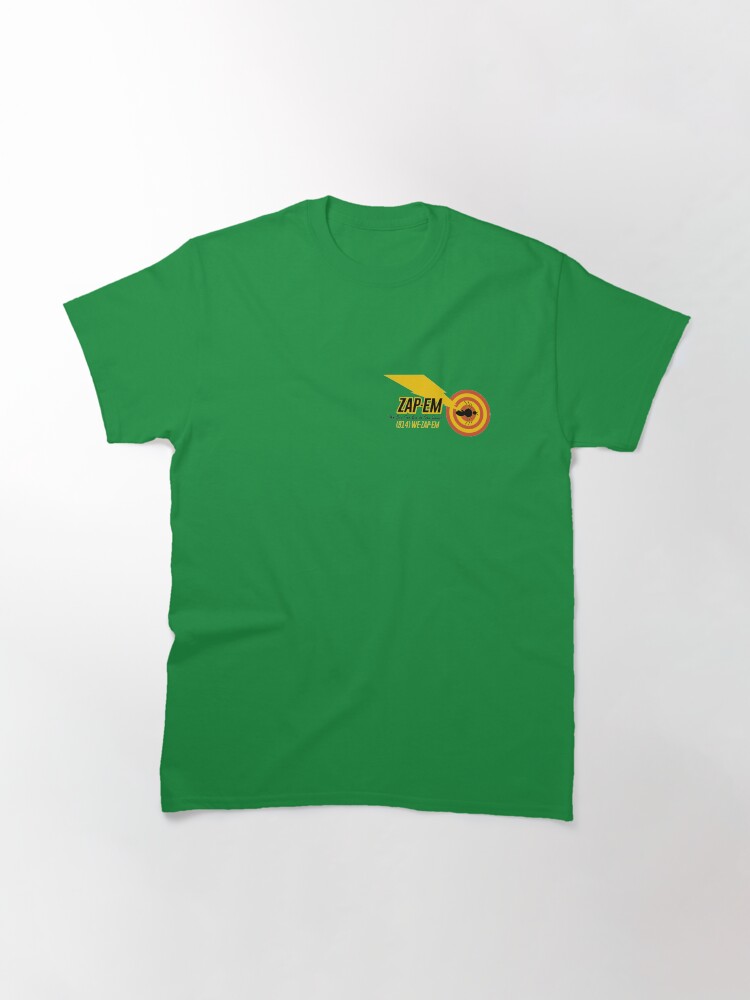 Thumbnail 3 of 7, Classic T-Shirt, MIB • ZAP-EM logo designed and sold by thedrumstick.