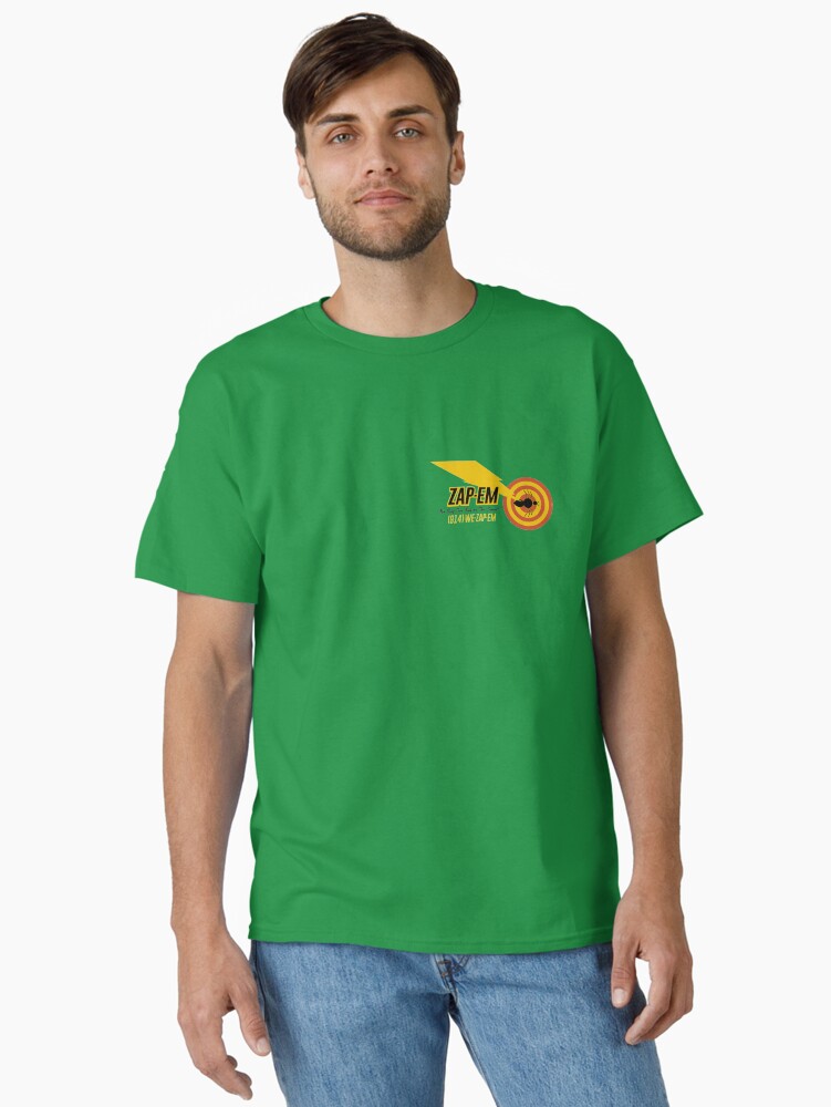 Thumbnail 2 of 7, Classic T-Shirt, MIB • ZAP-EM logo designed and sold by thedrumstick.