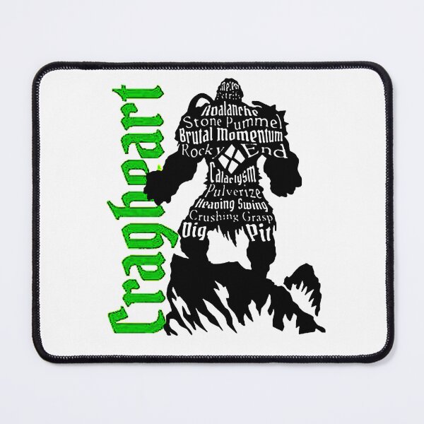 Item preview, Poster Gloomhaven Cragheart Silhouette Gifts designed and sold by JulianMelo6500.