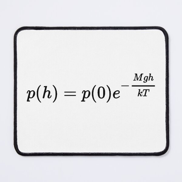 Item preview, pressure of an isothermal atmosphere designed and sold by NoetherSym.
