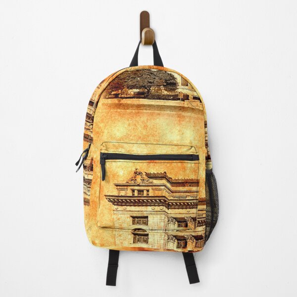 Item preview, Dallas Municipal Building blended on old paper designed and sold by NickoPrints.