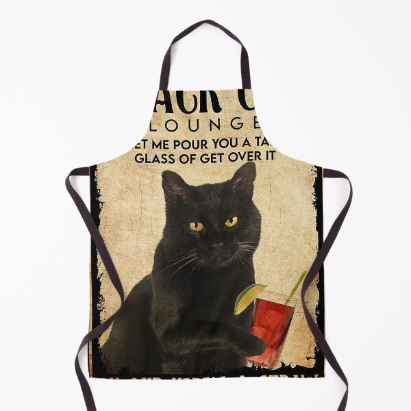 Item preview, Black Cat Lounge Get Over It designed and sold by SaoirseNeid.