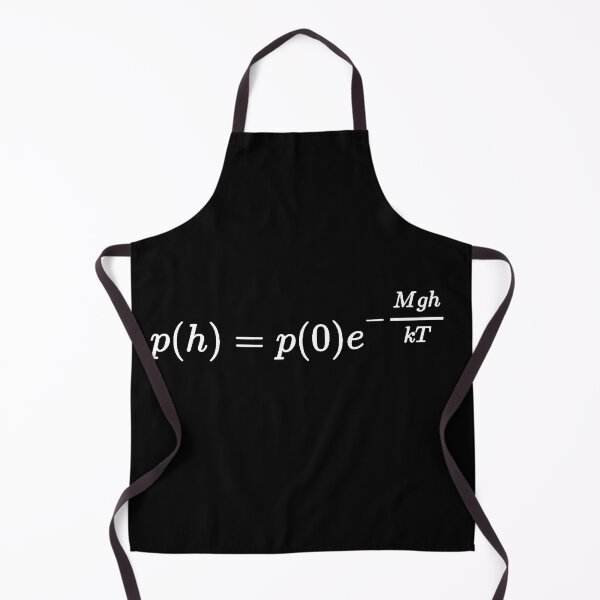 Item preview, pressure of an isothermal atmosphere dark version designed and sold by NoetherSym.