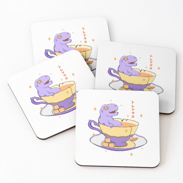 Item preview, Kawaii Tea Rex Teatime designed and sold by Kimprut.