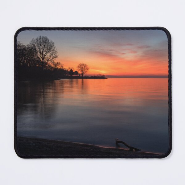 Item preview, Soft Velvet - Colorful Dawn on Lake Ontario in West End Toronto designed and sold by Georgia Mizuleva.