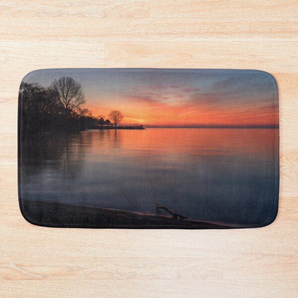 Item preview, Soft Velvet - Colorful Dawn on Lake Ontario in West End Toronto designed and sold by Georgia Mizuleva.