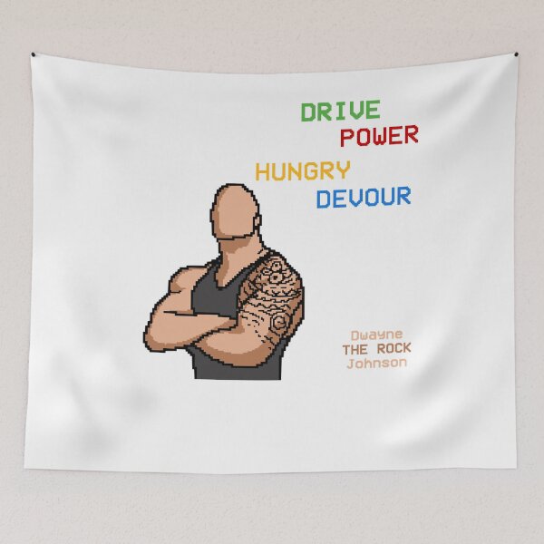 Item preview, The Rock Dwayne Johnson It’S About Drive designed and sold by CaSousa1809.