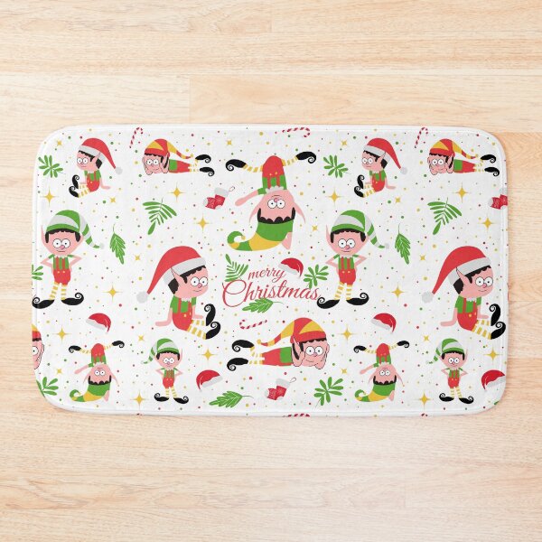 Item preview, Cute Fun Colorful Christmas Elves. Holiday Pattern designed and sold by lipemo.