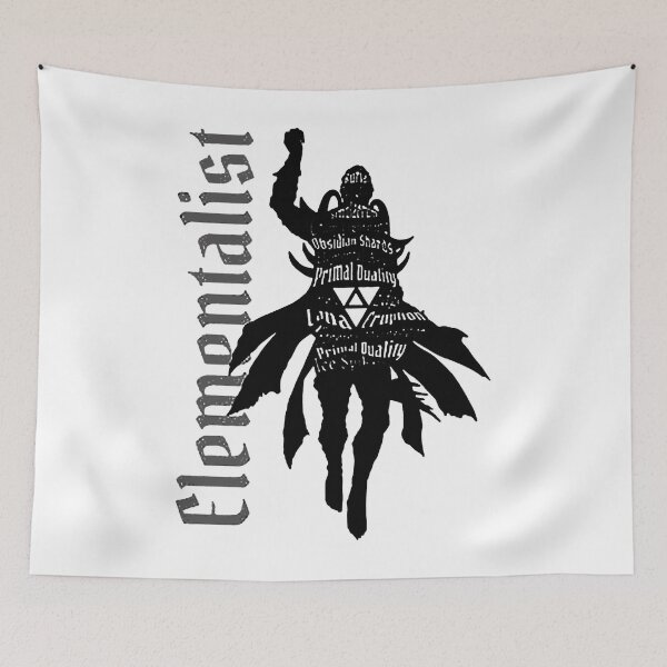 Item preview, Gloomhaven Elementalist Class Silhouette designed and sold by JulianMelo6500.