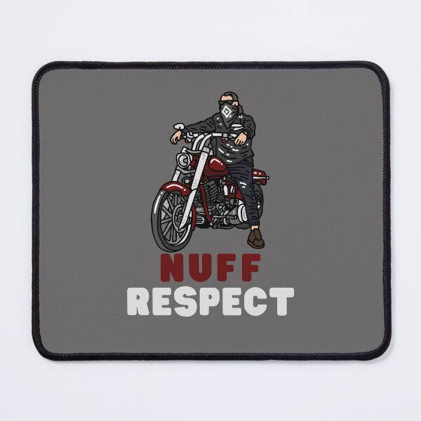 Item preview, Nuff Respect Motorcyclist  Cool Helmet sticker designed and sold by M-Infinite.