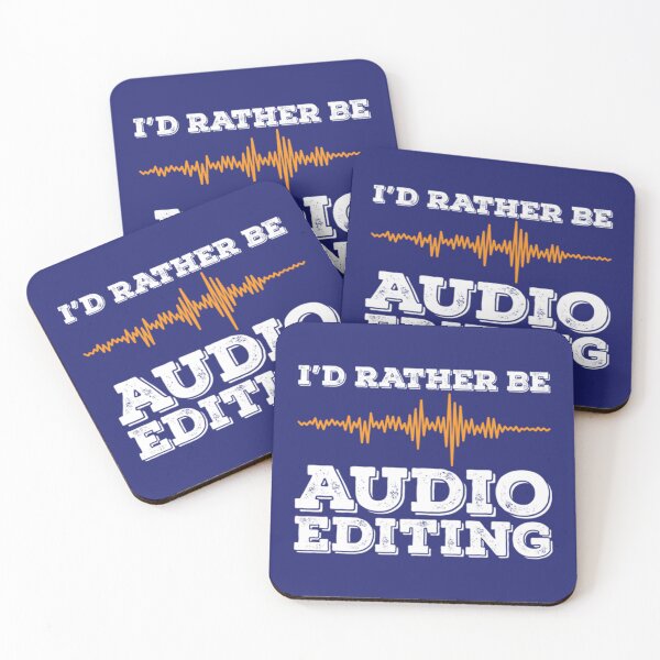 Item preview, I_d Rather Be Audio Editing Music Waves Audio Effects Sound Recording     designed and sold by HeyRustyyStore.