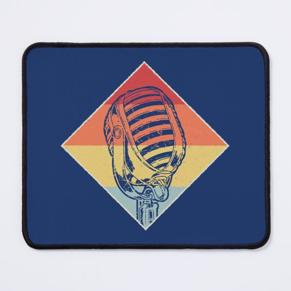 Item preview, Podcast Mic Vintage Design Art Podcasting designed and sold by HeyRustyyStore.