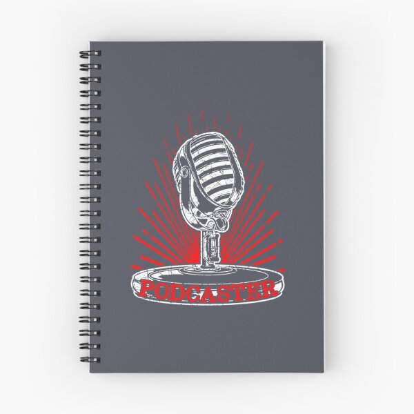 Item preview, Podcaster Podcast Art Podcasting Microphone     designed and sold by HeyRustyyStore.