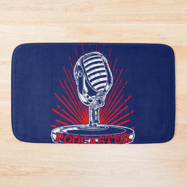 Item preview, Podcaster Podcast Art Podcasting Microphone     designed and sold by HeyRustyyStore.