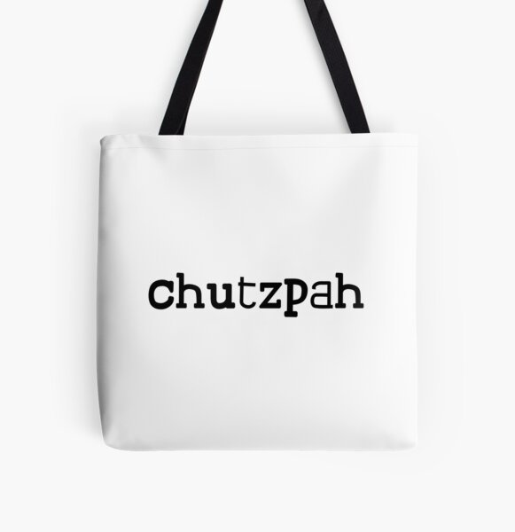 Chutzpah Black Tote