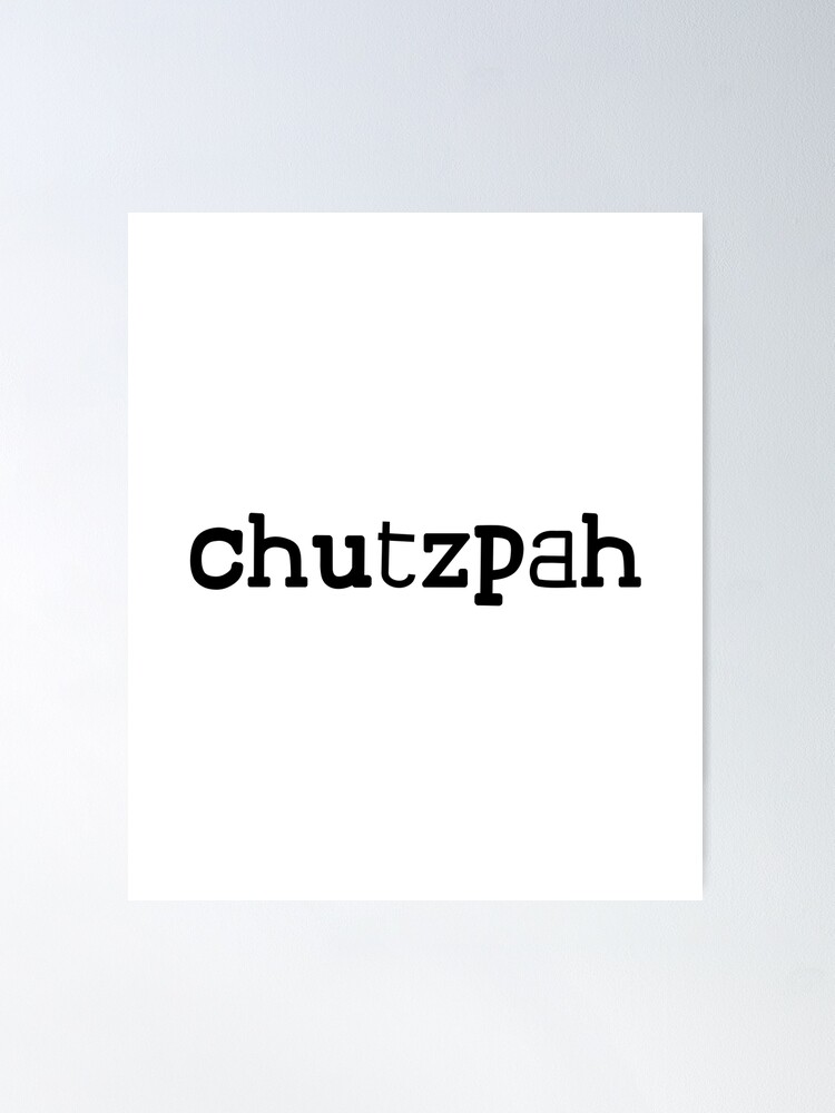 How To Pronounce Chutzpah - Correct pronunciation of Chutzpah