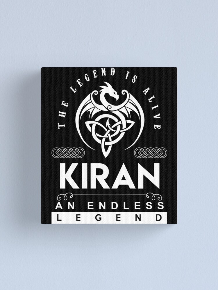 Kiran Name T Shirt - Kiran Blood Runs Through My Veins Gift Item Tee