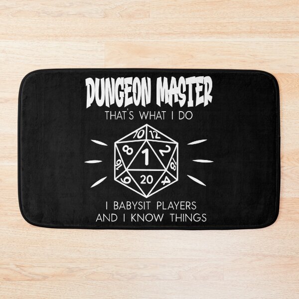 Item preview, Master Dungeon DM Dragons Babysit And I Know Things design designed and sold by Merchking1.