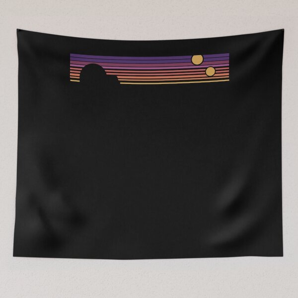 Item preview, Retro Double Sunset Stripes T-Shirt designed and sold by MildredFransson.