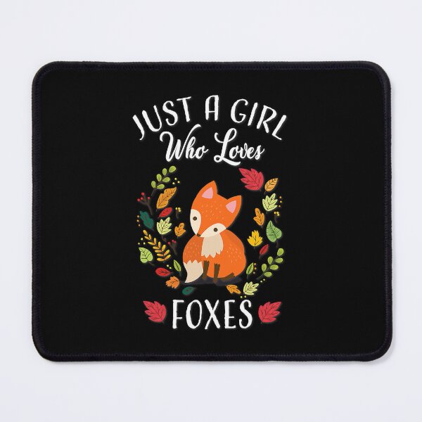Item preview, Just A Girl Who Loves Foxes Cute Fox Lover Fox Appare Gift designed and sold by PerkinsAarav.