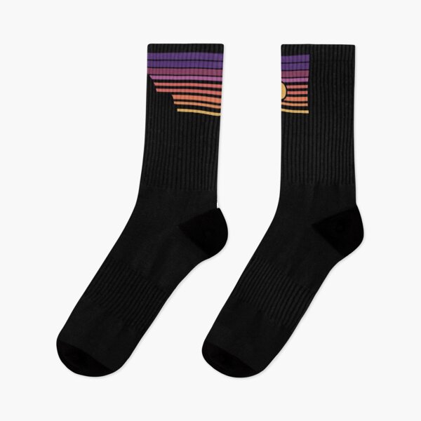 Item preview, Retro Double Sunset Stripes T-Shirt designed and sold by MildredFransson.