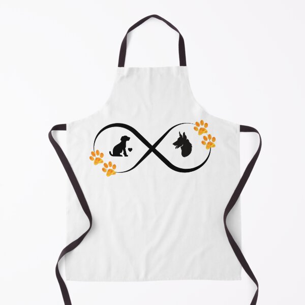 Item preview, A dog infinity gold paw symbol design. A classic design for doglovers everywhere. designed and sold by Doggymadness.