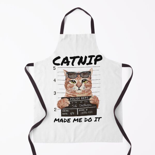 Item preview, CATNIP MADE ME DO IT Shirt Funny Kitty Cat Lover designed and sold by ConradEan.