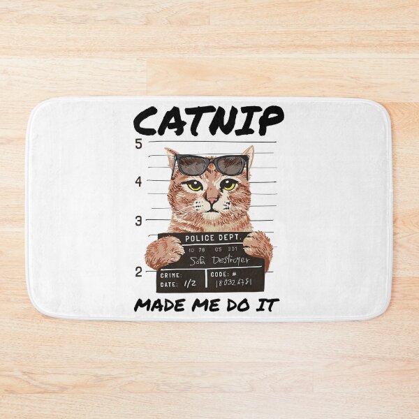 Item preview, CATNIP MADE ME DO IT Shirt Funny Kitty Cat Lover designed and sold by ConradEan.