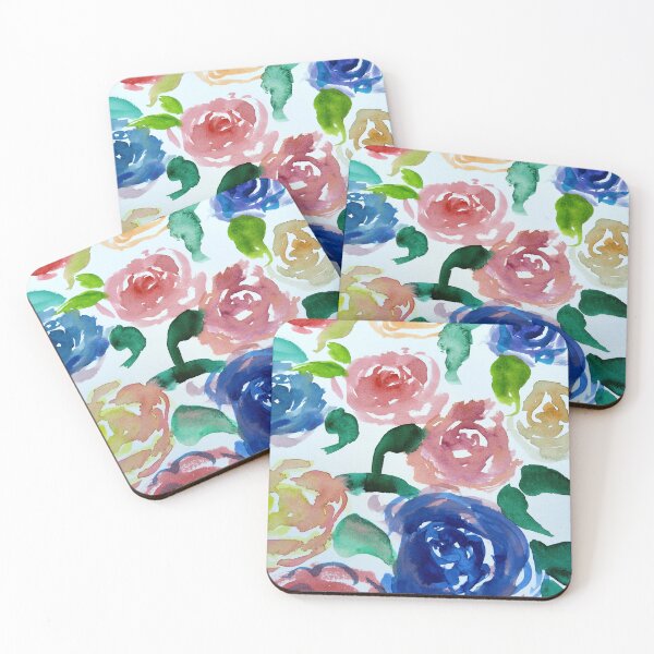 Item preview, Roses watercolour designed and sold by Kat Dowling Art.