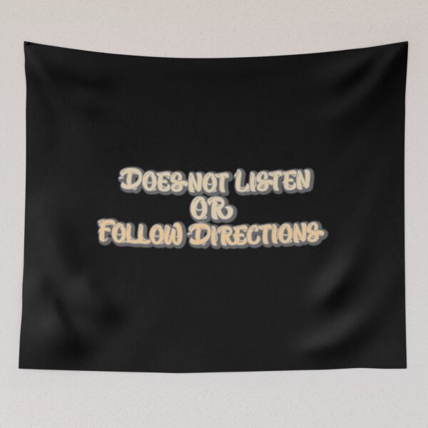 Item preview, No escucha ni sigue instrucciones designed and sold by Marwad Haveli.