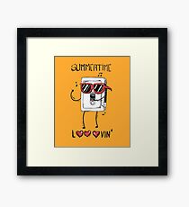 Summertime looovin Framed Print