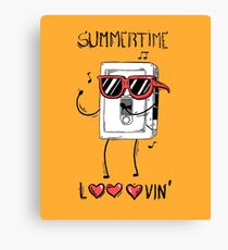 Summertime looovin Canvas Print