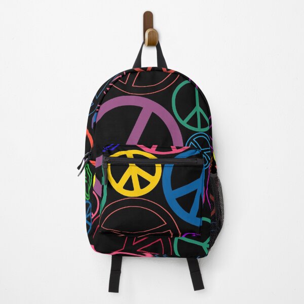 Item preview, Peace Sign Doodle Pattern designed and sold by LusDigiArt.